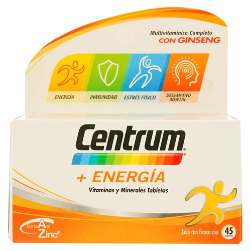 Centrum Energía 45 Tabletas