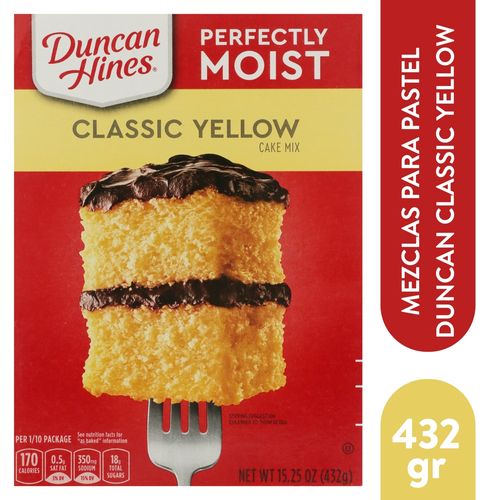 Mezcla Duncan Hines Pastel Dhines Clasica Amari -432gr