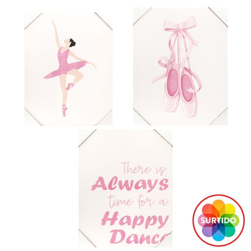 Ms Canvas Infantil Ballerina 35cm