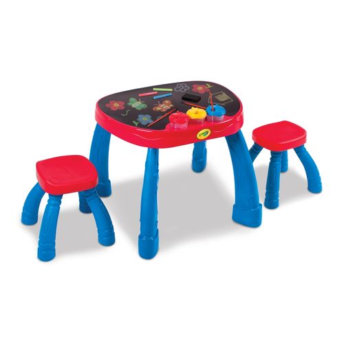 Mesa Artística Crayola para jugar y dibujar