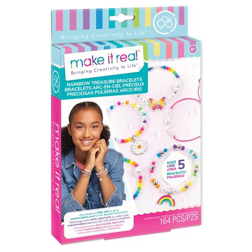 Pulseras Make it Real de arcoíris
