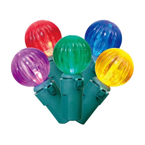 Serie 50 Luces Led Holiday Time Bolitas colores