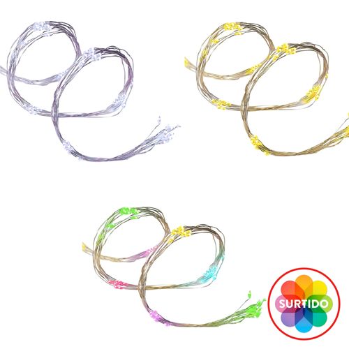 Serie 80 Luces LED Holiday Time Cable Delgado