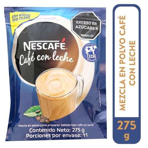 Café Nescafé Instantáneo Con Leche - 275 g