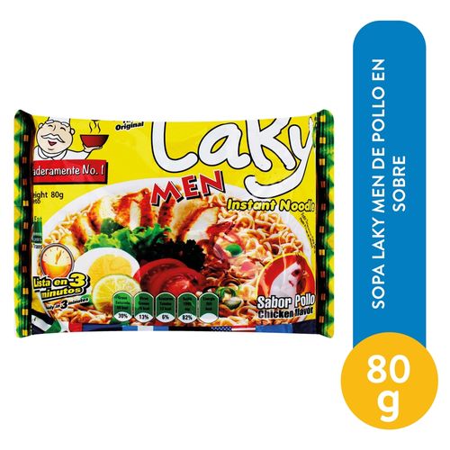 Sopa Laky Pollo Sobre - 80 g