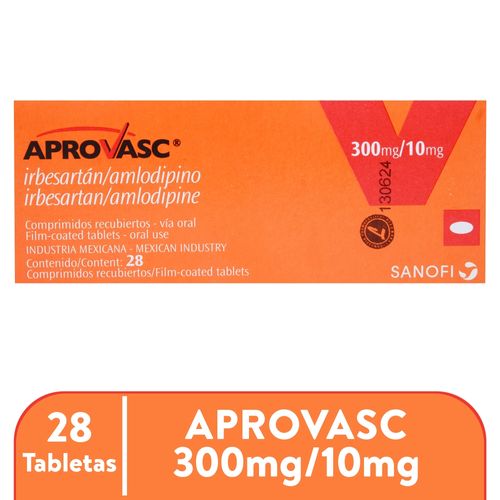 Aprovasc Sanofi Aventis 300Mg 10Mg X 28