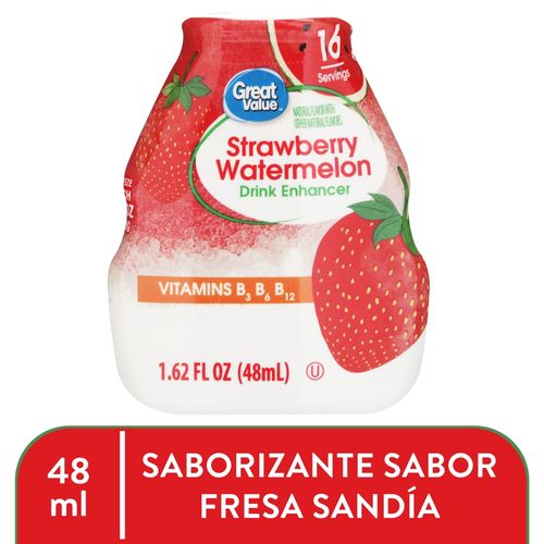 Esencia Great Value Fresa Sandia - 48ml