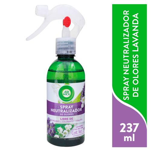 Spray Airwick neutralizador de olores lavanda lirios - 237 ml