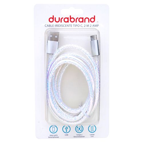 Db Cable Iridiscente Tipo C 2 M 2 Amp