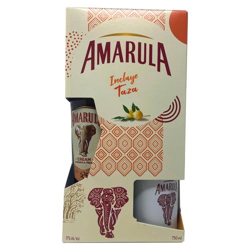 Licor Amarula con taza -750 ml