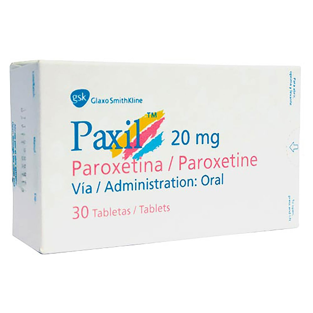 Comprar Paxil Glaxosmithkline tabletas 20 mg -30 uds | Walmart Costa Rica