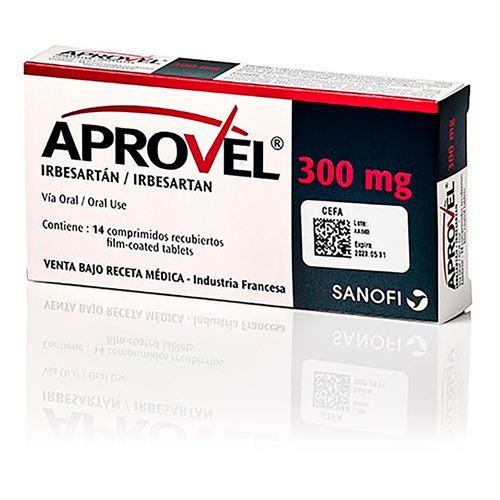 Aprovel Sanofi Aventis 300 MG -14 tabletas