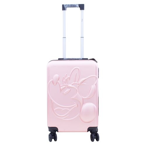 Maleta Disney Rosa Minne Silueta - 20 pulgadas