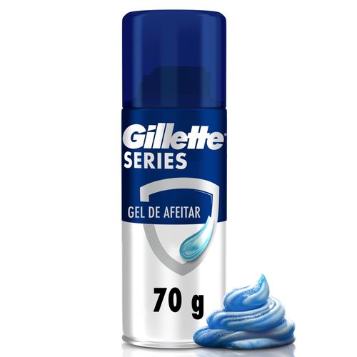 Gel de afeitar para hombres con aloe vera Gillette, 2.5 oz