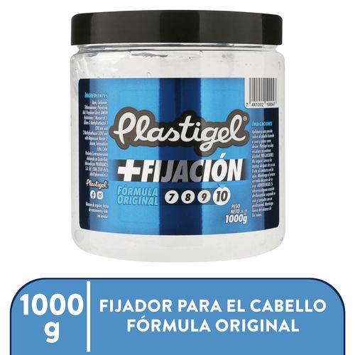 Fijador en gel Plastigel para cabello fórmula original - 1000 g