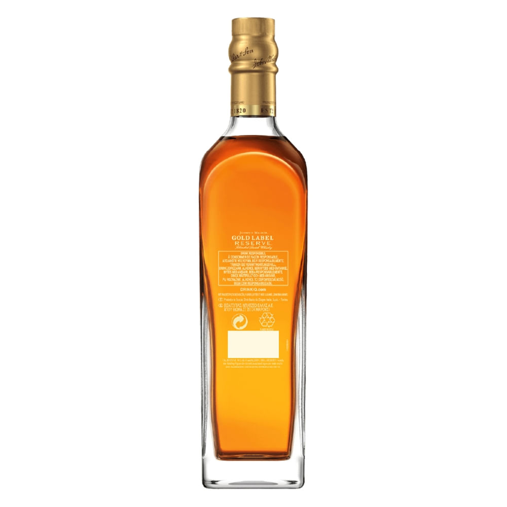 Whisky Johnnie Walker Gold Label Reserve -750 ml - Masxmenos