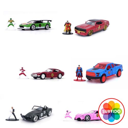 Vehículo Hollywood Rides Con Figura