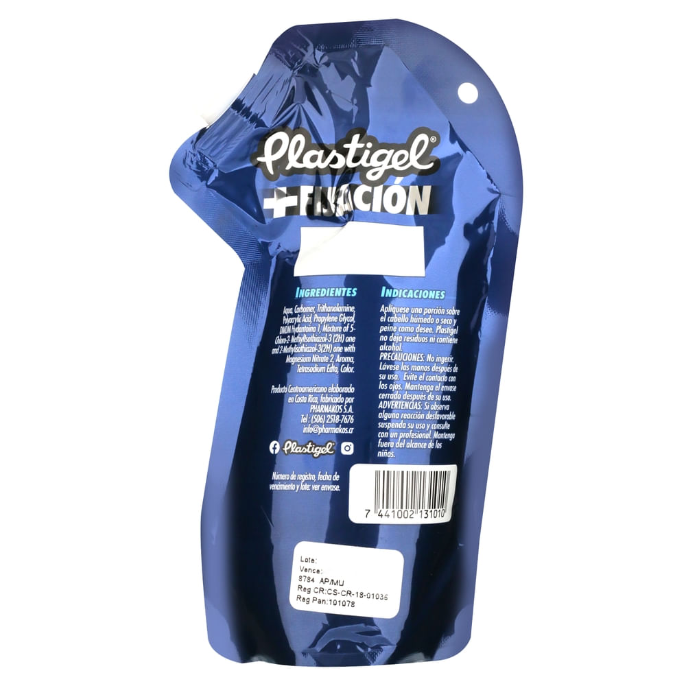 Comprar Fijador En Gel Plastigel Para Cabello Doypack 250 gr Portable ...