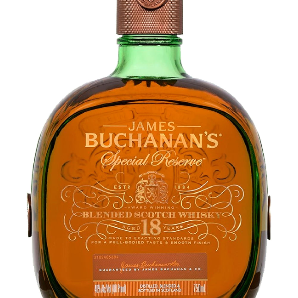 Whisky Buchanan's 18 años -750 ml - Walmart | Costa Rica