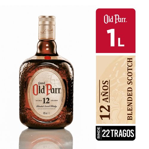 Whisky Old Parr 12 años -1000 ml