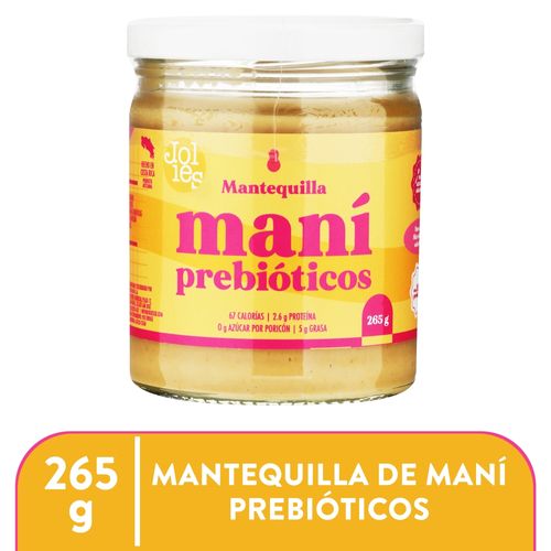 Mantequilla Jolies Maní Natural -265gr