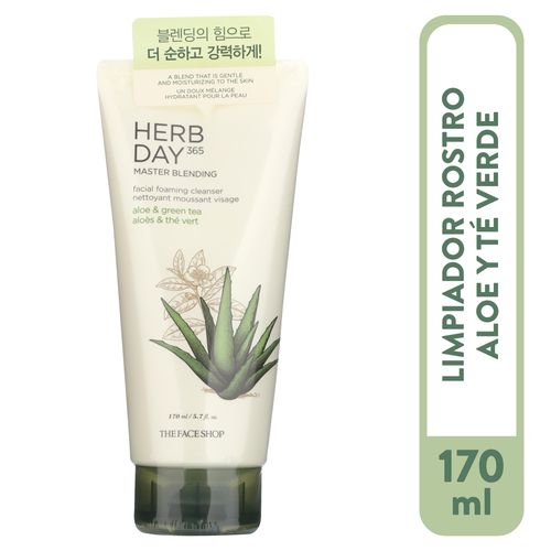 Jabón para rostro Herb Day 365 aloe - 170 g