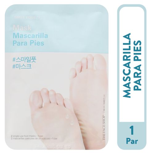 Mascarilla Para Pies Smile Foot Tfs 15Ea