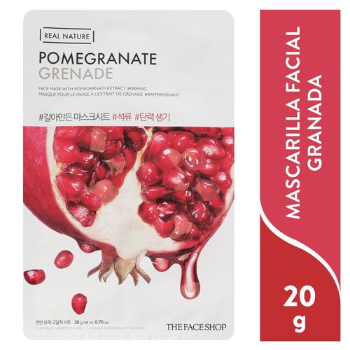 Mascarilla Facial Granada Tfs 30Ea