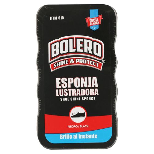 Esponja Bolero Lustradora Sencilla Color negro