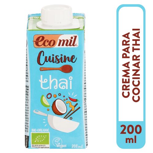 Crema de cocina Ecomil Thai -200 ml