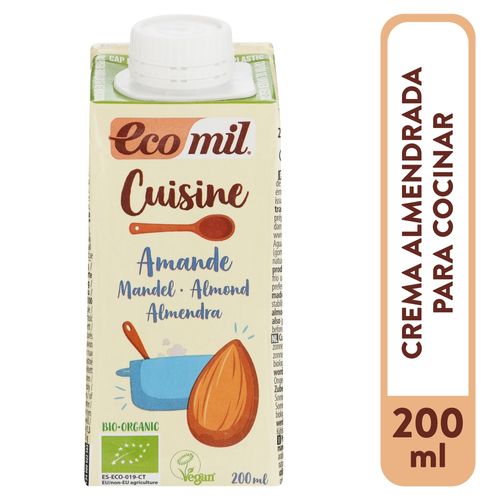 Crema Ecomil Almendra Cocina -200 ml