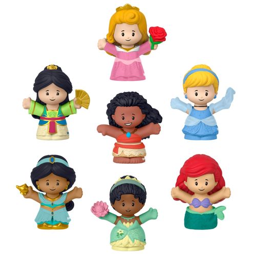 Figuras Little People de Princesas - 7 uds