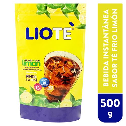 Bebida en polvo Liote sabor limón - 500 g