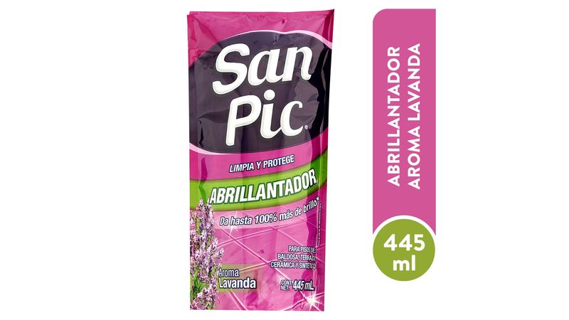 Comprar Abrillantador De Pisos San Pic Lavanda DoyPack -445ml