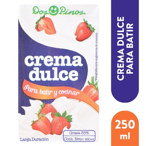 Crema Dulce Dos Pinos Para Batir - 250ml