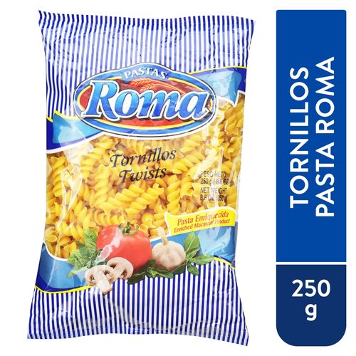 Pasta Mediano Roma Tornillo Paquete - 250gr