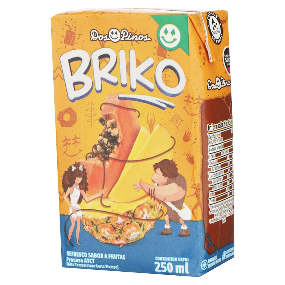 Comprar Refresco Briko Dos Pinos, Frutas -250ml | Walmart Costa Rica