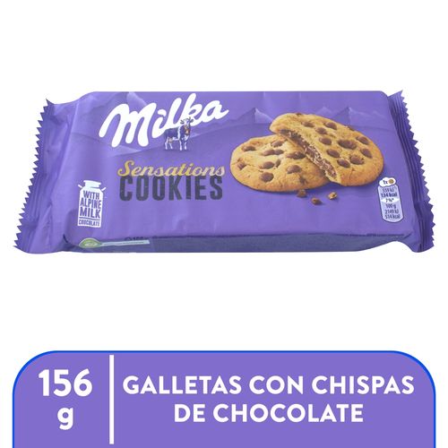 Galleta Milka Sensation Vainilla -156 g
