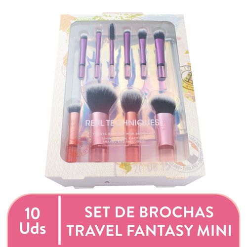 Brochas Real Techniques travel fantasy -10 uds