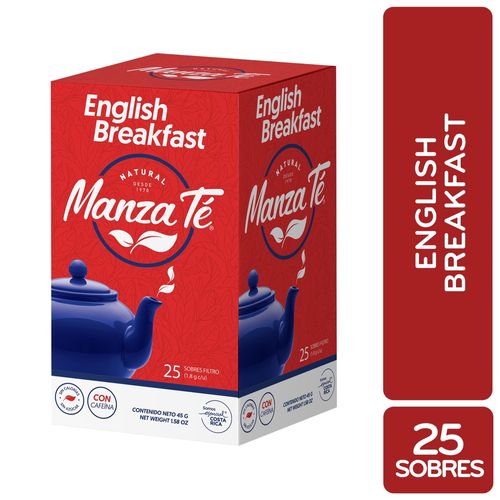 Té Manzate English Breakfast - 45 g