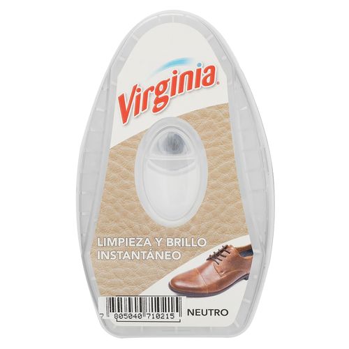 Esponja Virginia Silicón Para Zapatos A B Neutro