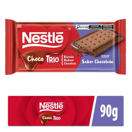 Chocolate Nestle chocotrio - 90 g