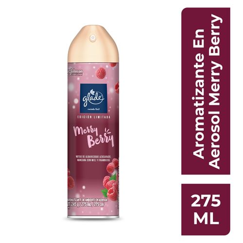 Aerosol Glade ® Edición Limitada Merry Berry - 275 ml