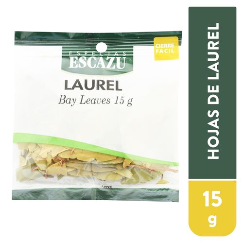 Laurel Especias Escazú hojas enteras - 15 g