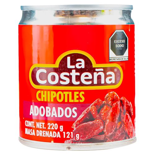 Chile La Costeña Chipotles En Adobo - 121 g