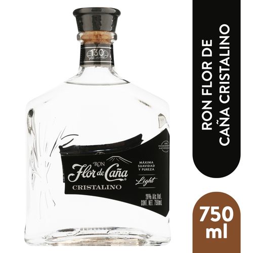 Ron Flor De Caña Cristalino -750 ml