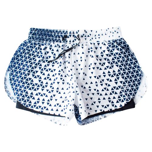 Pantaloneta Jugados, Licra color Azul -Talla S