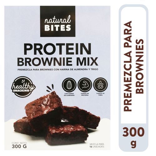 proteína Natural Bites brownie mix  - 300 g