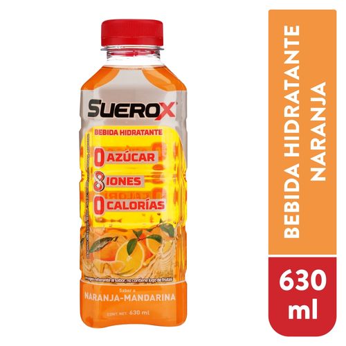 Bebida Hidratante Suerox Naranja Mandarina -630 ml