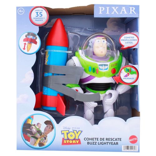 Juguete Disney Pixar Buzz con Cohete